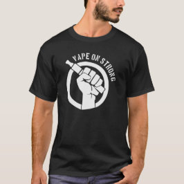 Vape på starkt tee
