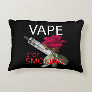 Vape. Sluta röka Prydnadskudde