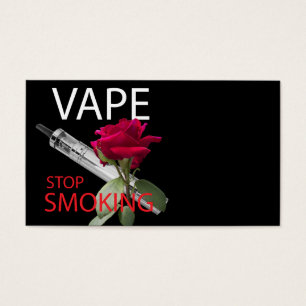 Vape. Sluta röka Visitkort