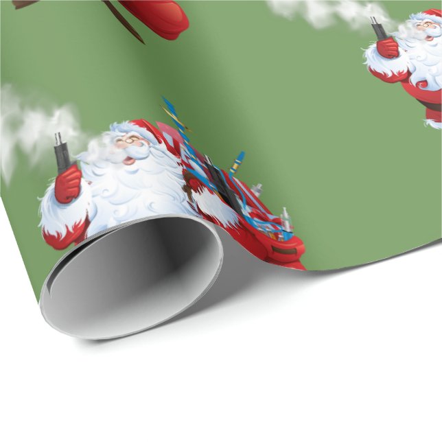 VAPE | Tomt God jul Presentpapper (Rullad Hörn)