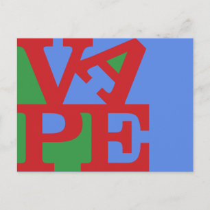 Vape vykort