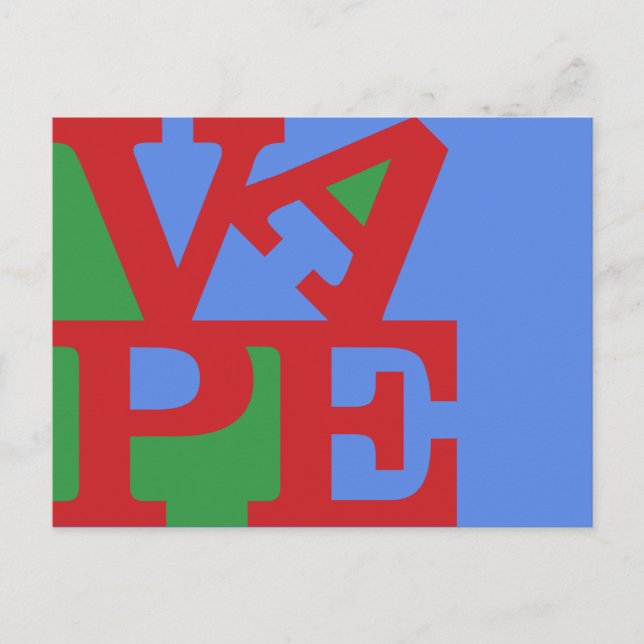 Vape vykort (Framsida)