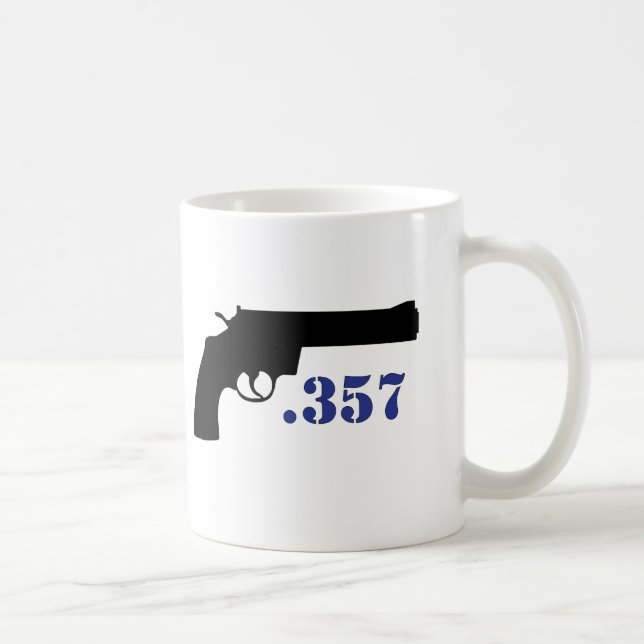 ** VAPEN .357 ** KAFFEMUGG (Höger)