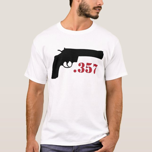 ** VAPEN .357 ** T SHIRT (Framsida)