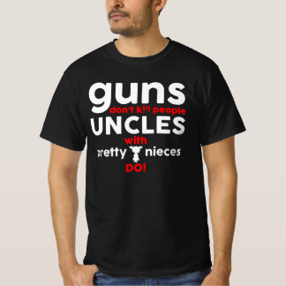 Vapen är inte döda folk i gör antivapen t shirt