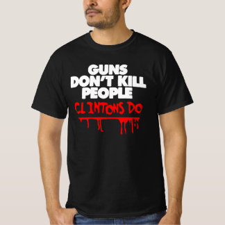 Vapen är inte döda folk i vapenkontroll t shirt