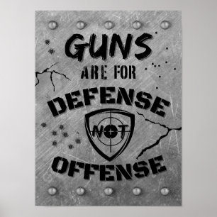 Vapen är inte för brott poster