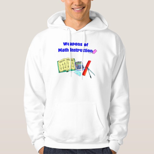 Vapen av den skräddarsy MathanvisningsT-tröja - Hoodie (Framsida)