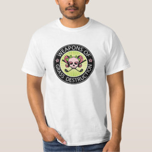 Vapen av gräsförstörelse t shirt