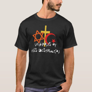 Vapen av samlas förstörelse t shirt