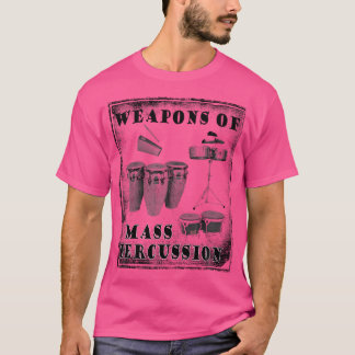 Vapen av trumma från Conga Drum and Bongo Drum Wea T Shirt