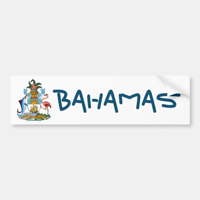 Vapen - Bahamas Bildekal (Framsidan)