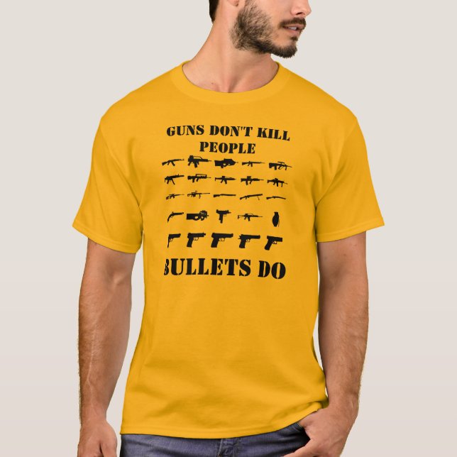 VAPEN DÖDAR INTE T-SHIRT (Framsida)