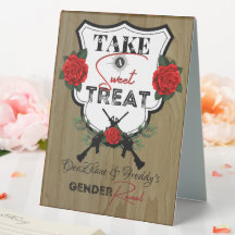 Vapen eller Ro Gender Reveal Baby Shower