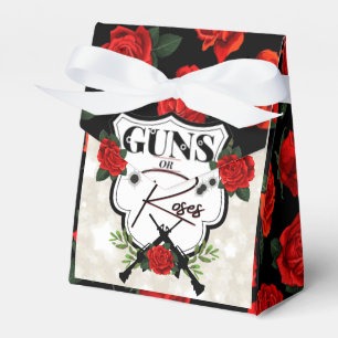 Vapen eller Ro Gender Reveal Skjut upp ditt Shot Presentaskar