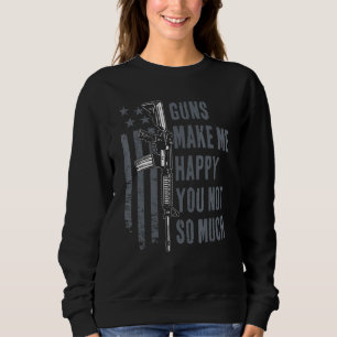 Vapen får mig att Lycklig inte så mycket USA Manar T Shirt