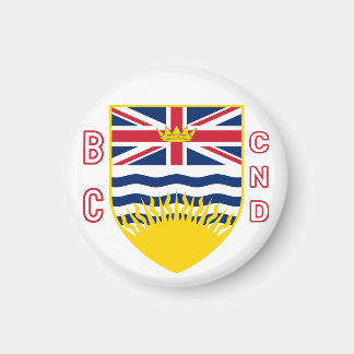 Vapen för British Columbia - CND Magnet