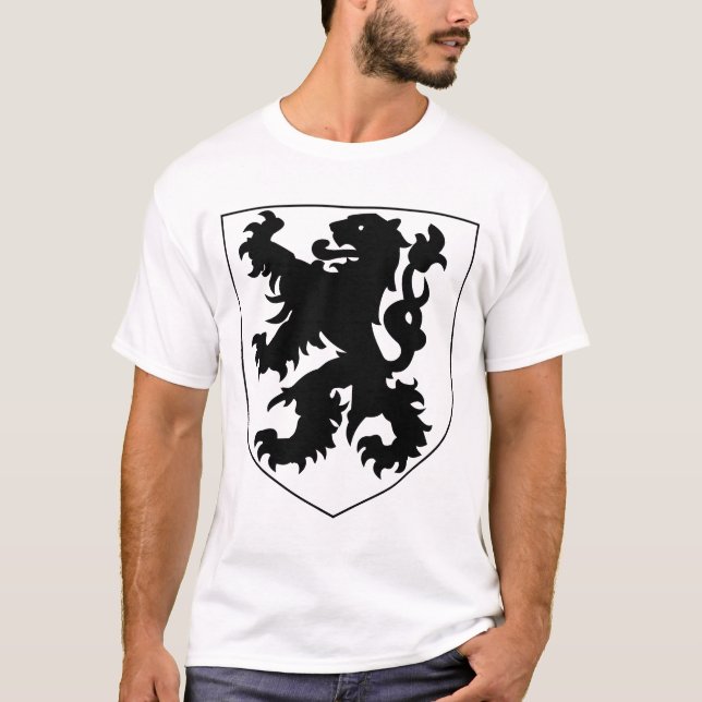 Vapen för Flandern T Shirt (Framsida)