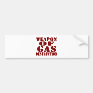 Vapen för gasdestruktion bildekal