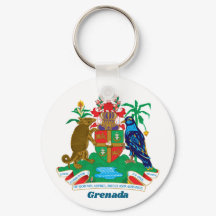 Vapen för Grenada Enkel Färgrik Formell