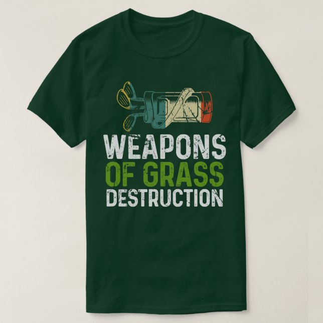 Vapen för grusdestruktion Golf 1 T Shirt (Design framsida)