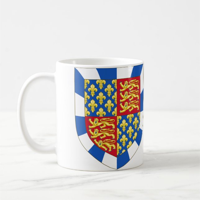 Vapen för John Beaufort av Somerset Kaffemugg (Vänster)
