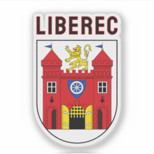 Vapen för Liberec, Tjeckien Klistermärken