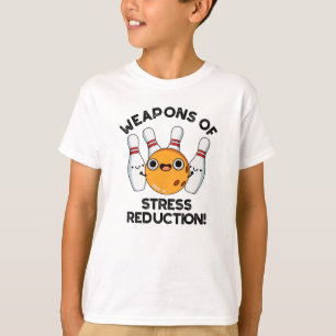 Vapen för minskning av Stressat användning Funny B T Shirt