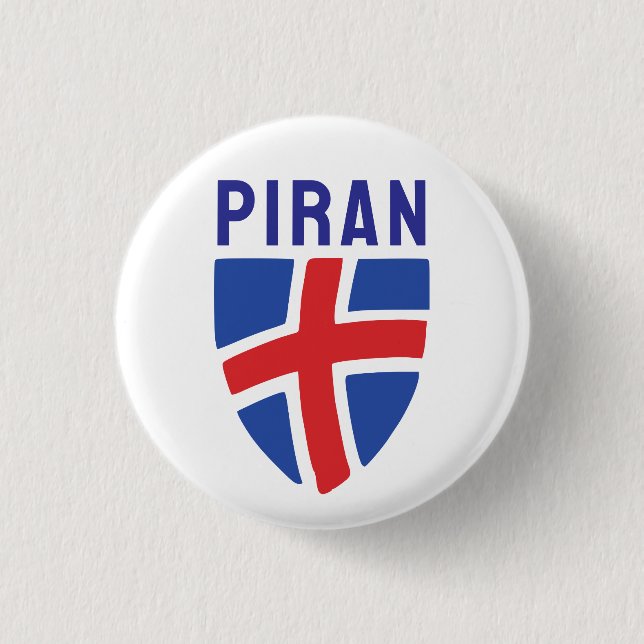 Vapen för Piran, Slovenien Knapp (Framsida)