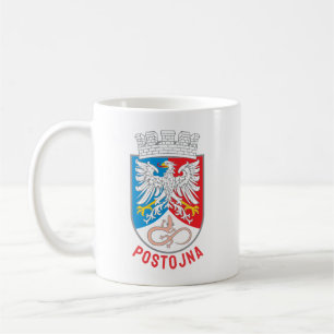 Vapen för Postojna, Slovenien Kaffemugg
