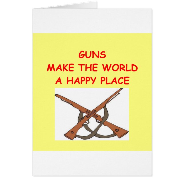 vapen hälsningskort (Framsidan)