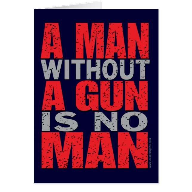 Vapen… Hälsningskort (Framsidan)