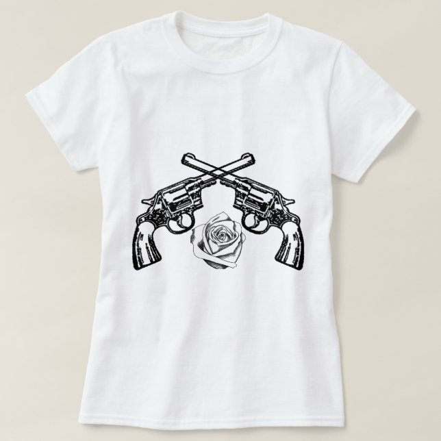 vapen och ro tee shirt (Design framsida)