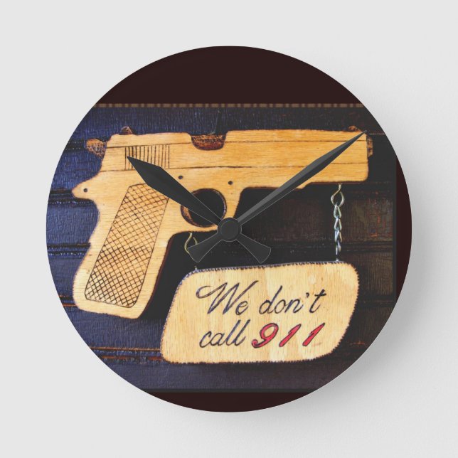 Vapen Rund Klocka (Framsida)