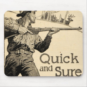 Vapen snabba säkra Mousepad för annons för Musmatta