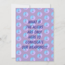 Vapen utomjordiskt bortförande inbjudan