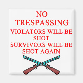 vapenägare utan intrång magnet