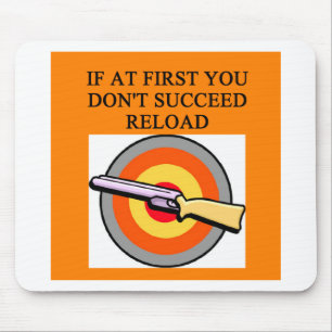 vapenägareskämt musmatta