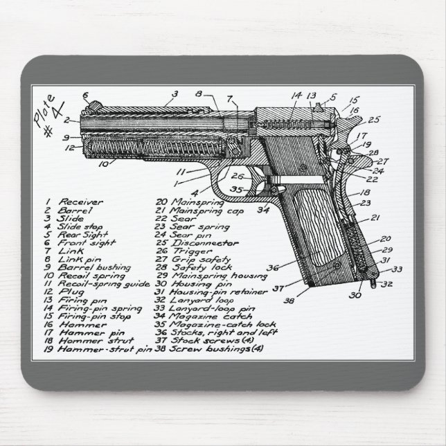 Vapendiagram Musmatta (Framsidan)