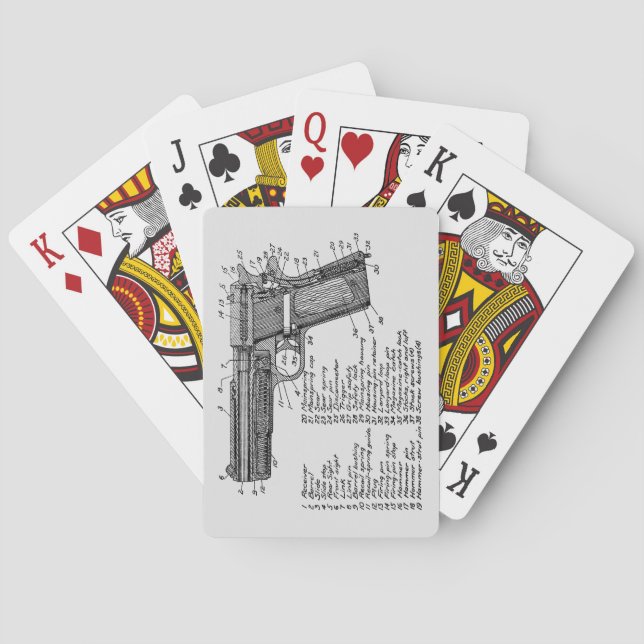 Vapendiagram V2 Spelkort (Baksidan)