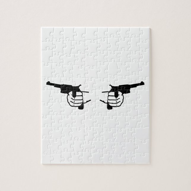 Vapenhänder Pussel (Vertikal)