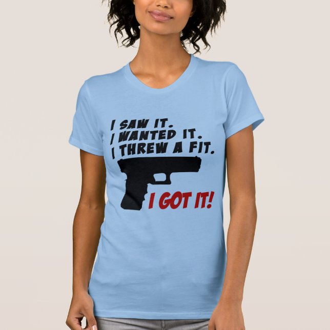 VapenhumörTantrum Tee (Framsida)