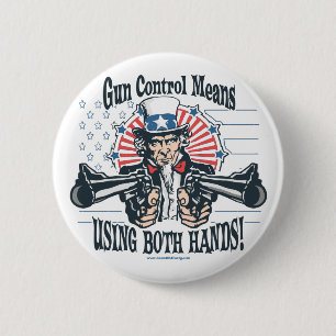 Vapenkontroll för Uncle Sam knäppas Knapp