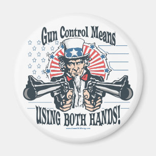 Vapenkontrollmagnet för Uncle Sam Magnet