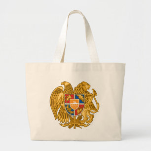 Vapensköld av Armenien - armenisk Emblem Jumbo Tygkasse