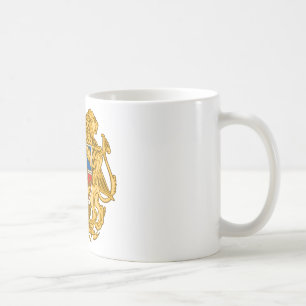 Vapensköld av Armenien - armenisk Emblem Kaffemugg