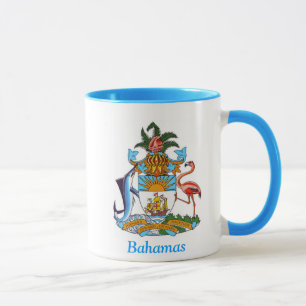 Vapensköld av Bahamas Mugg