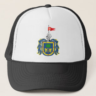 Vapensköld av det Jalisco Mexico officiellsymbole Truckerkeps