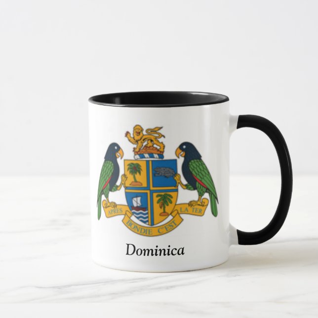 Vapensköld av Dominica Mugg (Höger)