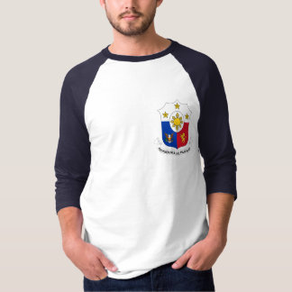 Vapensköld av Filippinerna Tee Shirt